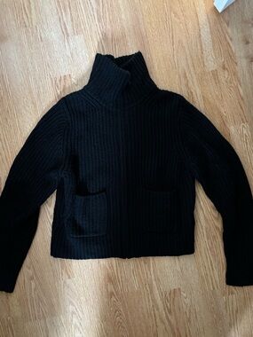 Uniqlo wool zip up sweater
